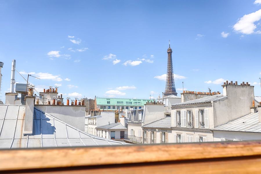 Les toits du 7e depuis les étages