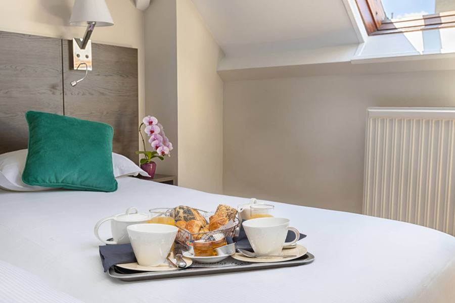 Petit-déjeuner sous les toits