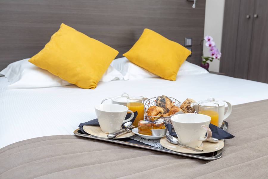Plateau du petit-déjeuner