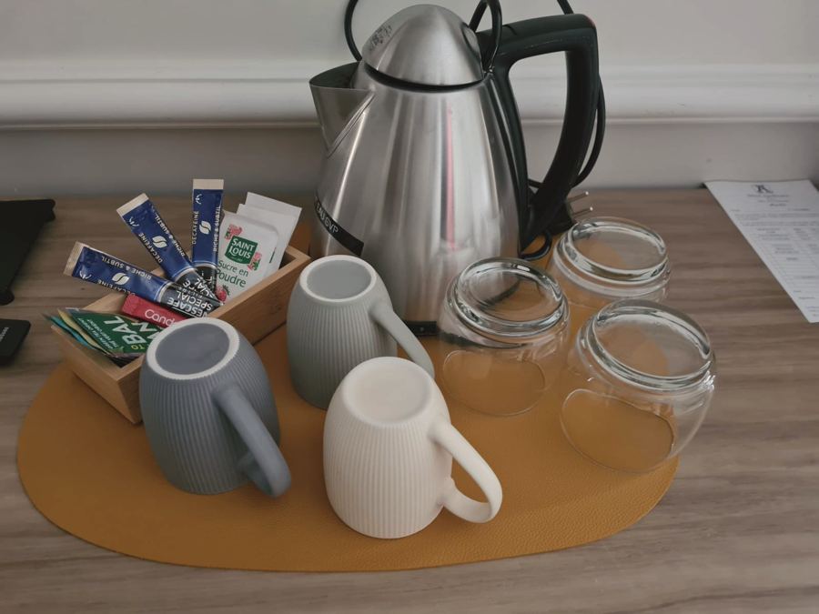 Le plateau de courtoisie